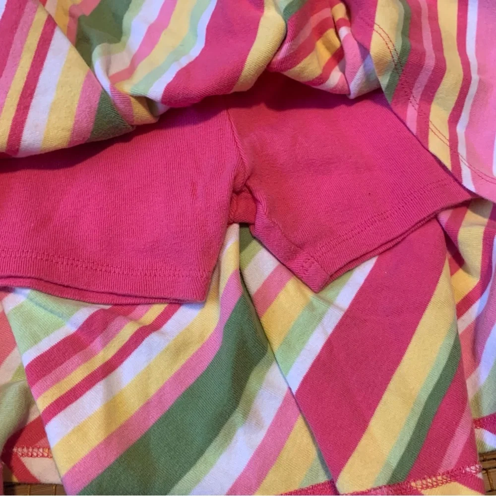 Gymnastics striped skort size 8